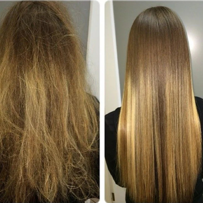Before and after comparison