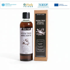 Neem tree herbal hair oil