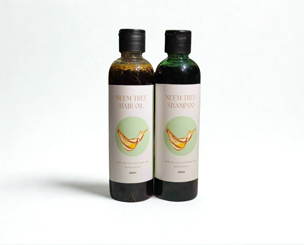 1 Bottle Herbal Hair Oil + 1 Bottle Sulphate-Free Shampoo Combo – Anti Hair Fall + Fast Growth (Most Popular)🔥