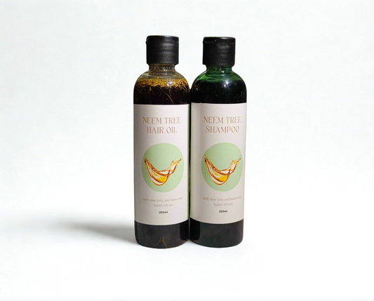 1 Bottle Herbal Hair Oil + 1 Bottle Sulphate-Free Shampoo Combo – Anti Hair Fall + Fast Growth (Most Popular)🔥